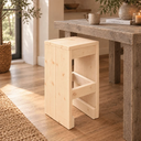 Houten barkruk Bram-naturel.webp