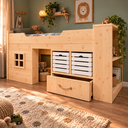Houten kinderbed Toms hut.webp
