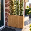 Bloembak Jenny balkon afscheider van douglas hout.webp