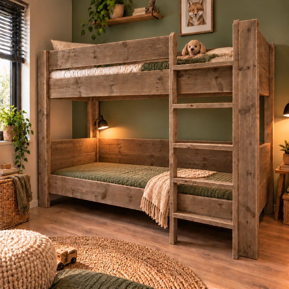 Houten Stapelbed Relax verouderd.webp