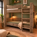 Houten Stapelbed Relax verouderd.webp