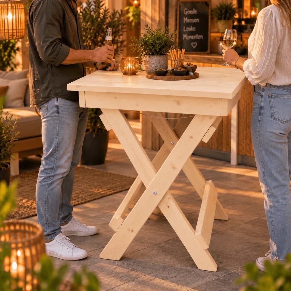 Houten Statafel Kevin