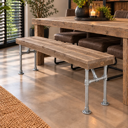 Houten Zitbank Vintage
