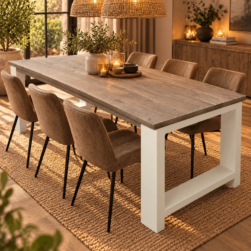 Houten Eettafel Riverdale