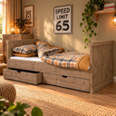 Houten Kinderbed Laurens
