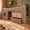 Houten Kinderbed Toms Hut