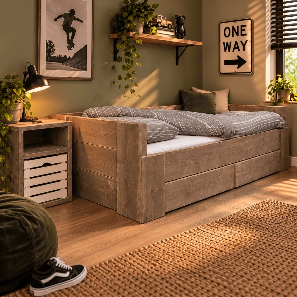 Houten Kinderbed Henry