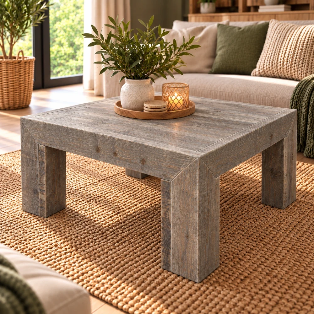 Houten Salontafel Milan