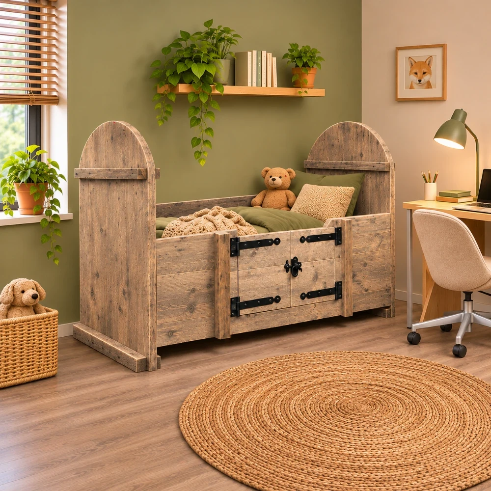 Houten Peuterbed Ruby