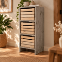 Houten opbergkast Marvin