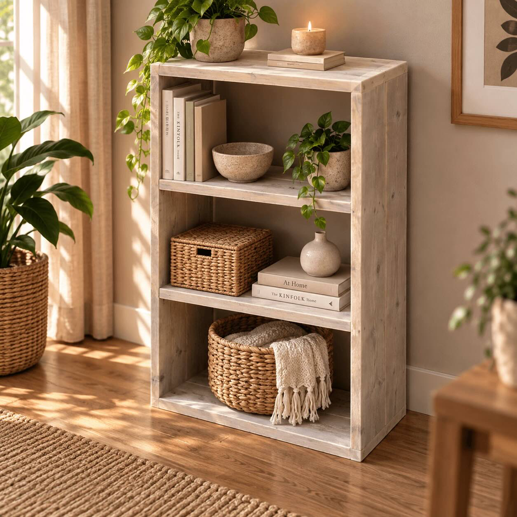 Houten opbergkast Jip