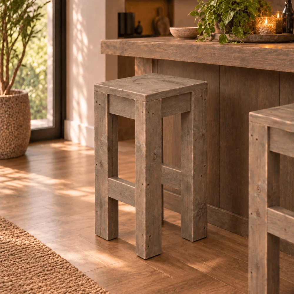 houten barkruk Barre
